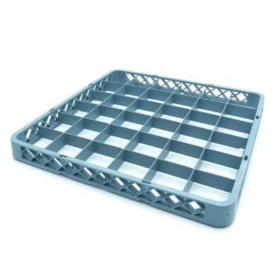 Maxima Rozšiřující skleněný stojan do myčky nádobí - 50 x 50cm - 36 přihrádek |  09507113